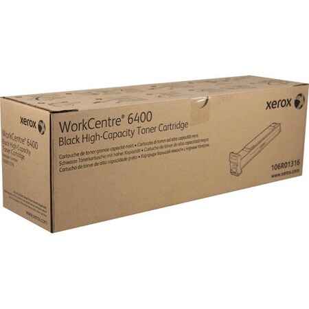 Xerox Xerox Black Toner Cartridge, 12000 Yield 106R01316